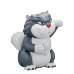 LUCIFER LA CENICIENTA PIGGY VINYL. Beast Kingdom presenta su nueva línea de huchas "Piggy Bank". Fabricada de vinilo, tamaño aprox. 33 cm. ¡El gato villano más mono y feroz está aquí para ayudarte a guardar tus monedas! Lucifer, el gato regordete y travieso de la malvada madrastra Lady Tremaine, aparece en el entrañable clásico de Disney Cenicienta. Ahora hace su atrevido debut en la adorable serie de huchas de vinilo coleccionables de Beast Kingdom. Esta figura tiene un encantador estilo chibi y está hecha de vinilo de alta calidad con un tacto suave y blando. Cada detalle, desde la textura de su pelaje esponjoso hasta su sonrisa traviesa, está fielmente reproducido. Sus ojos verdes vueltos hacia arriba y su sonrisa irónica dan vida a la personalidad astuta e intrigante de Lucifer, como si estuviera tramando una nueva jugarreta con Cenicienta y sus amigos peludos. Pero Lucifer no sólo es mono, ¡también es funcional! Una ranura oculta en la parte trasera te permite convertir a este pequeño villano gruñón en tu propia hucha de cuento de hadas. Es la mezcla perfecta de encanto expositivo y ahorro práctico. Llévate a Lucifer a casa hoy mismo y deja que este adorable villano felino guarde tus tesoros cotidianos, ¡moneda a moneda!