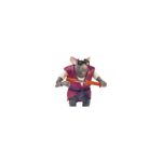 SPLINTER TORTUGAS NINJA: MUTANT MAYHEM FIGURA . «Sensei». Maestro. Mutante. Rival. Padre. De todos sus papeles, Splinter es el que más ha apreciado la paternidad. Cuando sus hijos se convierten en las Tortugas Ninja Mutantes Adolescentes, buscan un mundo más allá de la casa de alcantarilla que Splinter construyó para ellos. Con su entrenamiento y algunos consejos paternales de última hora, las Tortugas luchan por mantener a salvo su ciudad. Ahora depende de Splinter mantenerlas a salvo también. Detalles: Splinter mide 10 cm de alto y está muy detallado, por lo que es exactamente igual que su personaje de la película. Poses: Splinter tiene 12 posiciones para hacer poses de batalla increíbles y llenas de acción. Accesorios: Splinter está listo para la batalla con su icónico bastón con cuchilla y un estante para armas con varios accesorios. Colecciónalos todos: Colecciona todas las figuras de acción y accesorios de TMNT Mutant Mayhem".
