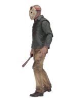 JASON FRIDAY THE 13TH: THE FINAL CHAPTER 1/4. Figura articulada en escala 1/4 de la película ´Viernes 13 Parte IV: Capítulo Final´, tamaño aprox. 46 cm. ¡Regresa a la línea de figuras de acción a escala 1/4 de NECA! Esta enorme figura de 45 cm está basada en su aparición en Viernes 13, Parte 4: El Capítulo Final y presenta numerosos detalles espeluznantes. ¡Incluso puedes recrear su herida (no del todo) mortal al clavarle el machete en la cabeza! La figura tiene más de 25 puntos de articulación e incluye accesorios: máscara extraíble, dos cabezas intercambiables, manos intercambiables, cuchillo, machete y hacha.