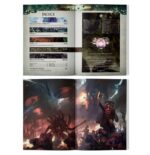 CODEX: LEAGUES OF VOTANN (ESPAÑOL) WARHAMMER 40000. Las Ligas de los Votann son una especie de clones fuertemente cohesionada, compuesta por guerreros resistentes y pragmáticos que se hacen llamar la Familia. Con cada ciclo que pasa, las nuevas generaciones son menos numerosas, pero confían firmemente en que esta es la voluntad de los Votann, antiguos supercogitadores venerados como fuentes de sabiduría casi sobrenatural. Siguiendo sus consejos, la Familia se agrupa en poderosas cuadrillas, emergiendo desde el núcleo galáctico y otros territorios para conquistar, reclamar recursos y combatir a cualquiera que amenace sus ligas. El Codex: Leagues of Votann es un libro esencial para los coleccionistas ambiciosos que buscan expandir sus dominios galácticos. Este libro está repleto de llamativas ilustraciones, detallado material de trasfondo, fotografías inspiradoras y todas las reglas que necesitarás para defender tus territorios en partidas de Warhammer 40,000. Encontrarás hojas de datos, destacamentos, reglas narrativas de Cruzada y una sección completa de Patrulla para ayudarte a librar partidas tácticas y reñidas con tu colección. Sea cual sea tu forma de coleccionar, pintar y jugar, este libro te guiará como lo haría la voluntad de los Ancestros.