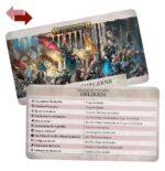 WARSCROLL CARDS: FLESH-EATER COURTS (ESPAÑOL) WARHAMMER AGE OF SIGMAR. En lugares tenebrosos y aterradores merodean las Cortes Comecarne. Esta caterva de vampiros y engendros caníbales están atrapados en un terrible delirio, una locura que los lleva a creerse nobles y virtuosos, a pesar de las muy reales aberraciones que cometen. Ahora, al son de trompetas y macabros tambores de guerra, su Reydestío reúne a sus hordas… Este set de 40 tarjetas te ayudará a llevar un seguimiento de tus Cortes Comecarne en partidas de Warhammer Age of Sigmar. Hay tarjetas de unidad individuales para cada unidad, manifestación y elemento de terreno de facción, con sus perfiles, equipo, opciones y habilidades especiales. Son la forma ideal de consultar fácilmente la información clave en el fragor de la batalla. También encontrarás dos conjuntos de tarjetas de unidad especiales para partidas de Punta de lanza.