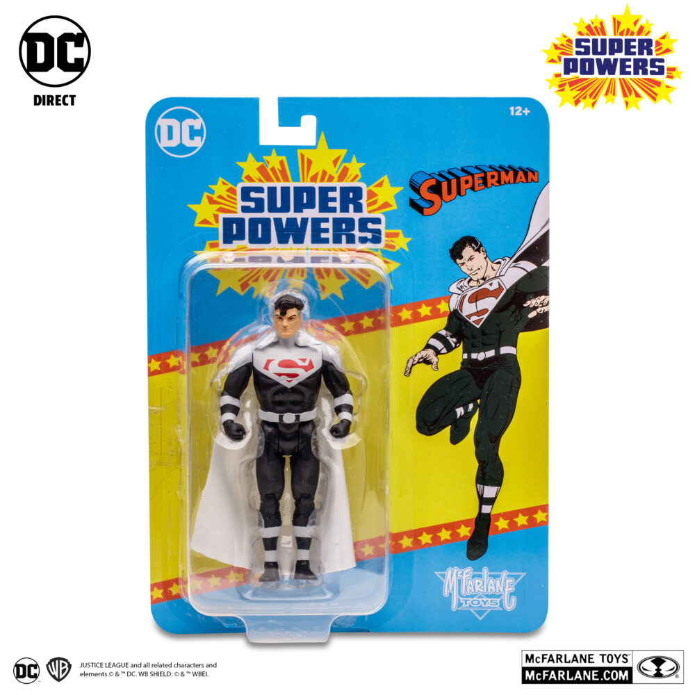 Lord superman (super powers). Los justice lords provienen de un universo alternativo en el que la liga de la justicia™ decidió imponer la ley y el orden por cualquier medio necesario. Hace años, la liga de la justicia™ los derrotó, y wonder woman™ regresó a su mundo con ellos para asegurarse de que permanecieran bajo control. Pero algo salió mal. Ahora, wonder woman ha vuelto al mundo de batman beyond™, y superman™ y bruce wayne™ intuyen que ella oculta algo. Mientras terry mcginnis™ emprende un peligroso viaje al mundo de los justice lords para descubrir los secretos de wonder woman —y se encuentra con una versión de sí mismo cuya vida tomó un rumbo muy diferente—, los justice lords regresan a nuestra tierra en busca de wonder woman.