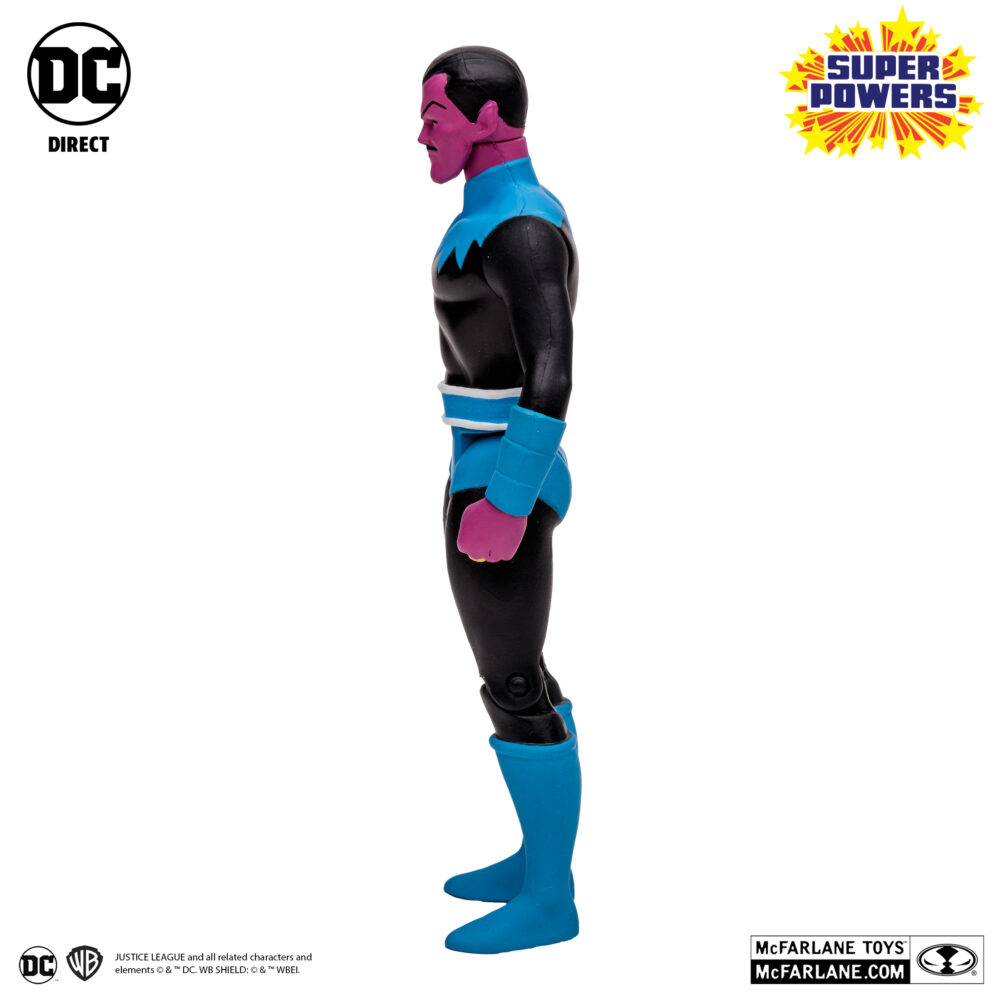Siniestro (super powers). Originario del planeta korugar, sinestro fue en su día el green lantern del sector 1417 y rápidamente se ganó el reconocimiento del cuerpo por su capacidad para mantener el orden en su sector. Sin embargo, la paz tuvo un precio. La determinación de sinestro por preservar el orden le llevó a actuar más como un dictador que como un protector. No fue hasta que el nuevo recluta hal jordan se enteró de los métodos de sinestro que se informó a los guardianes y sinestro fue expulsado del cuerpo. Firme en su creencia en la superioridad moral y en los métodos para mantener el orden, sinestro formó el cuerpo sinestro, aprovechando la energía amarilla del miedo, no solo para combatir a los guardianes, a quienes considera el principal obstáculo en el camino hacia la paz intergaláctica, sino también para fortalecer al cuerpo de linternas verdes.