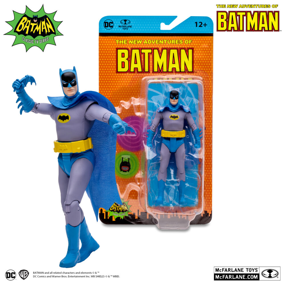 Batman (the new adventures of batman). Bruce wayne, un multimillonario playboy durante el día, disfruta de una doble vida que le proporciona la comodidad de no tener preocupaciones económicas, un mayordomo leal convertido en guardián y la base de operaciones perfecta en la antigua red de cuevas situada bajo la extensa finca de su familia. Sin embargo, por la noche, se despoja de toda apariencia, se pone su icónica capa festoneada y su capucha puntiaguda y se adentra en las sombrías calles, cielos y tejados de gotham city.