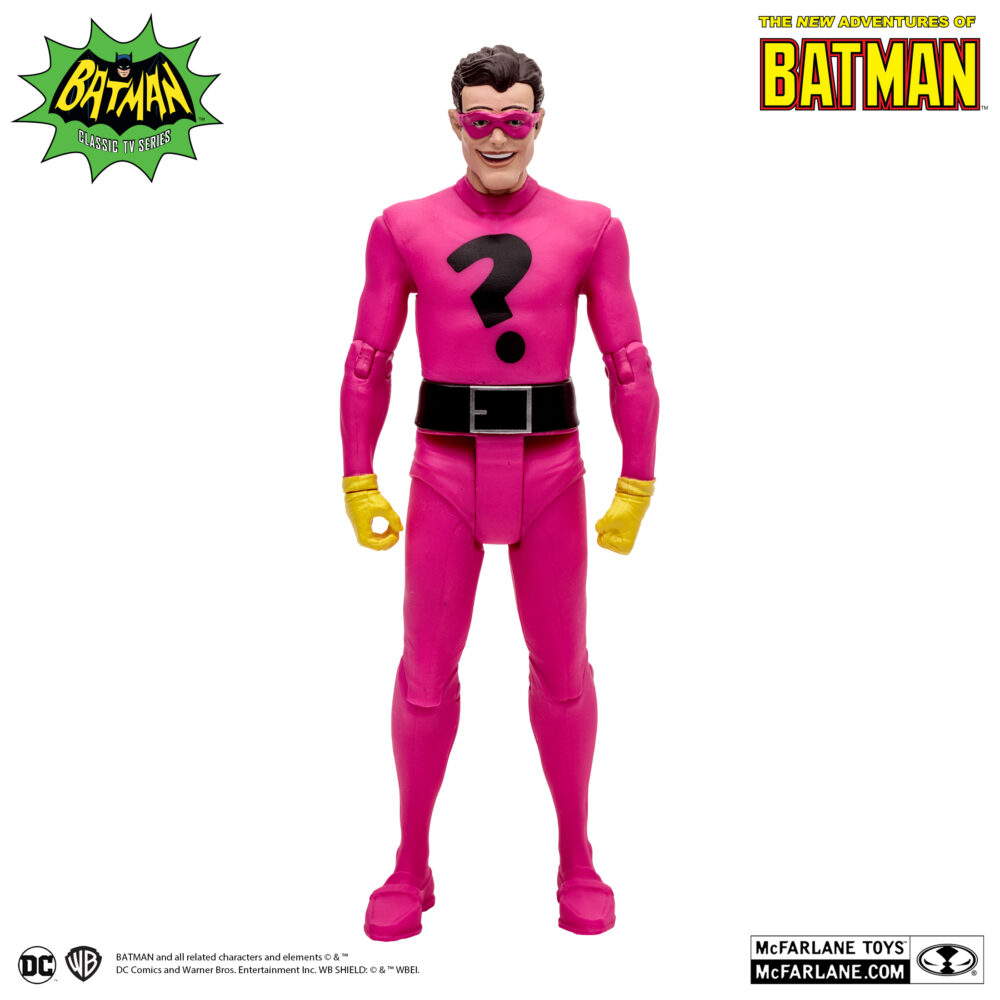 The riddler (the new adventures of batman). Dotado de una inteligencia prodigiosa, el acertijo crea trampas elaboradas, a veces al estilo de rube goldberg, y está dispuesto incluso a utilizar a civiles inocentes como cebo. Aunque no es físicamente imponente, la brillantez, la neurosis y la falta de empatía del acertijo lo convierten en un enemigo increíblemente peligroso. Le importa muy poco, por no decir nada, la vida de aquellos a quienes utiliza en sus planes y, en cambio, solo los ve como peones desechables en su continua batalla intelectual contra batman.