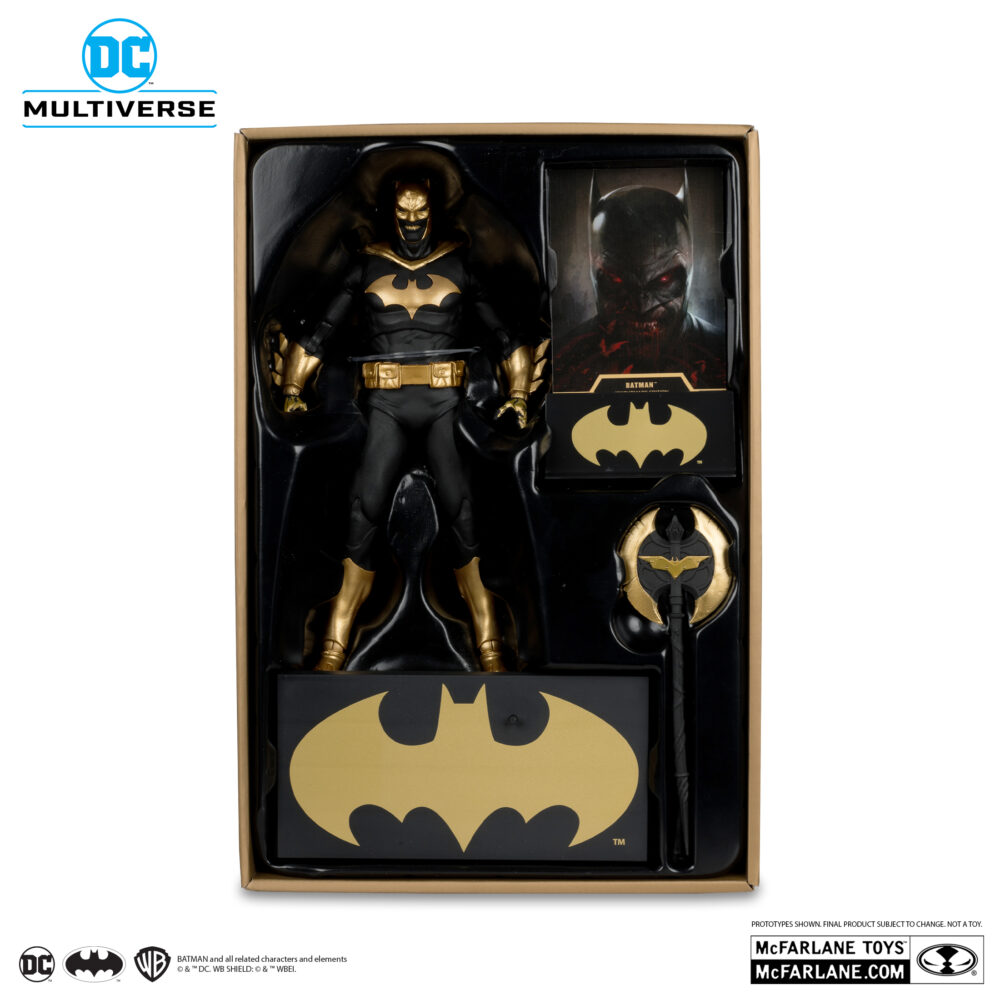 Batman (dc vs vampires) knightmare edition (gold label) dc multiverse. De niño, bruce wayne presenció el brutal asesinato de sus padres en el callejón del crimen de gotham city. Traumatizado por su muerte, dedicó su vida a convertirse en el arma más poderosa del mundo contra el crimen: ¡batman! Es un maestro detective y un experto en artes marciales, pero su arma más poderosa es su mente. Batman tiene un plan para cada ocasión, así como armas, artilugios y vehículos de alta tecnología que le ayudan en su implacable búsqueda de la justicia.