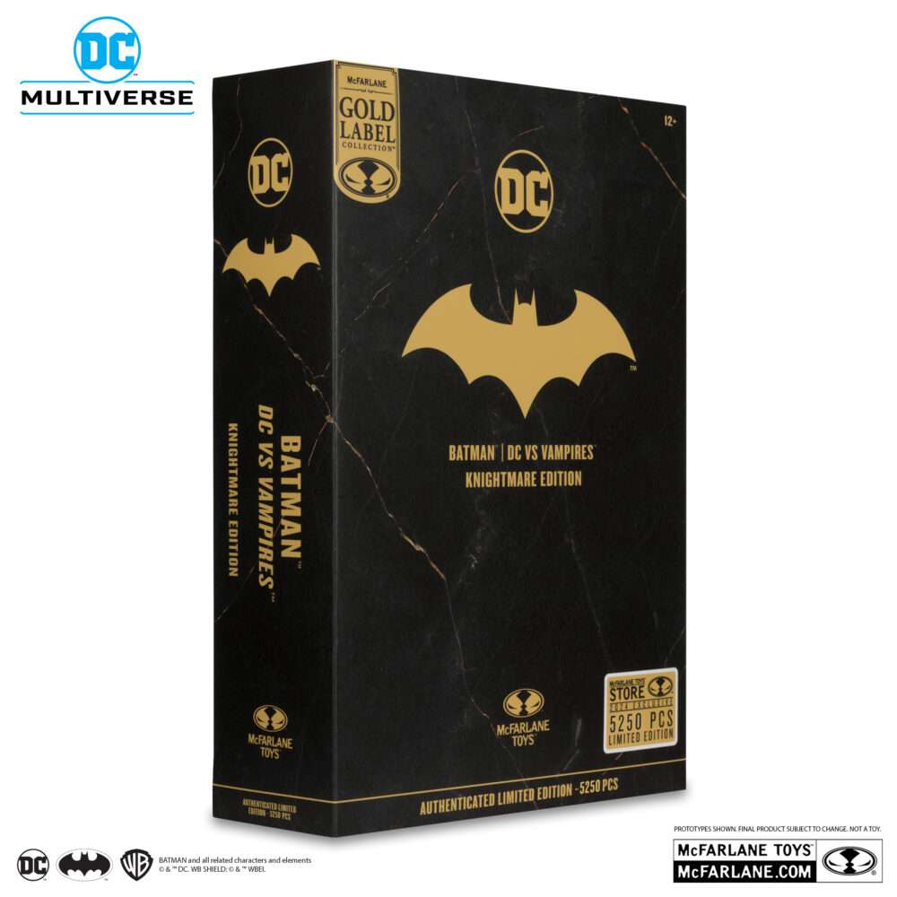 Batman (dc vs vampires) knightmare edition (gold label) dc multiverse. De niño, bruce wayne presenció el brutal asesinato de sus padres en el callejón del crimen de gotham city. Traumatizado por su muerte, dedicó su vida a convertirse en el arma más poderosa del mundo contra el crimen: ¡batman! Es un maestro detective y un experto en artes marciales, pero su arma más poderosa es su mente. Batman tiene un plan para cada ocasión, así como armas, artilugios y vehículos de alta tecnología que le ayudan en su implacable búsqueda de la justicia.