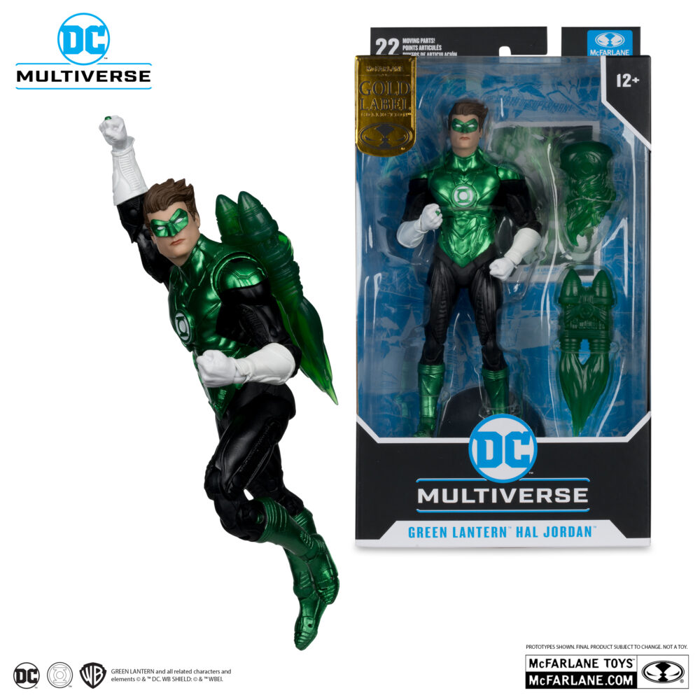 Green lantern hal jordan (gold label) dc multiverse. Años de enfrentarse al mal y salvar miles de millones de vidas le han enseñado a hal que el poder y la voluntad no sirven de nada sin empatía y un sentido de propósito.