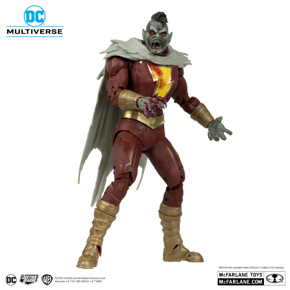Shazam dc vs vampires gold label dc multiverse. Billy batson, que posee los poderes del rayo viviente, es un héroe inverosímil: un joven rebelde y arrogante que vive en acogida y que lucha constantemente con las responsabilidades que conllevan sus inmensos poderes como guardián de la magia. Billy es todavía un adolescente, y shazam es la versión idealizada de él mismo como adulto. A veces, la responsabilidad de ser el último abanderado del consejo de la eternidad puede parecer imposible de asumir. Sin embargo, los hermanos de acogida de billy siempre le apoyan y, tras un comienzo difícil en su relación, también lo hace la liga de la justicia. Lo que le falta en experiencia lo compensa con valentía, y pronto se le conoce como el mortal más poderoso de la tierra.