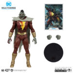 SHAZAM DC VS VAMPIRES GOLD LABEL DC MULTIVERSE. Billy Batson, que posee los poderes del Rayo Viviente, es un héroe inverosímil: un joven rebelde y arrogante que vive en acogida y que lucha constantemente con las responsabilidades que conllevan sus inmensos poderes como Guardián de la Magia. Billy es todavía un adolescente, y Shazam es la versión idealizada de él mismo como adulto. A veces, la responsabilidad de ser el último abanderado del Consejo de la Eternidad puede parecer imposible de asumir. Sin embargo, los hermanos de acogida de Billy siempre le apoyan y, tras un comienzo difícil en su relación, también lo hace la Liga de la Justicia. Lo que le falta en experiencia lo compensa con valentía, y pronto se le conoce como el mortal más poderoso de la Tierra.