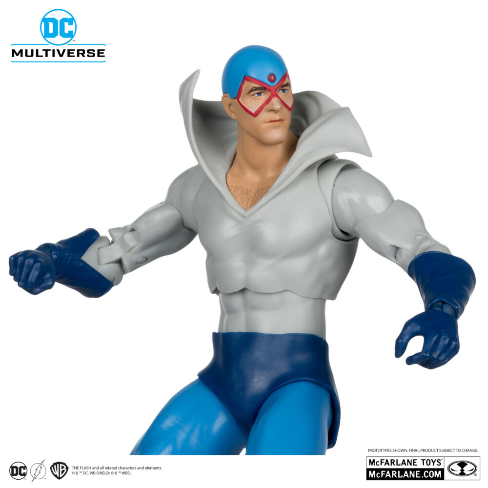 Max mercury the flash gold label dc multiverse.  max mercury se impregnó del poder de la fuerza de la velocidad como miembro de la caballería de los estados unidos en el siglo xix. Un chamán moribundo encantó a max, otorgándole una velocidad ilimitada y la capacidad de cambiar sus moléculas y atravesar objetos sólidos. Conocido a lo largo de los años como quicksilver, windrunner, whip whirlwind y el zen master of speed, max intentó desentrañar los misterios de la fuerza de la velocidad en numerosas ocasiones. Cada vez que lo intentaba, se encontraba saltando hacia adelante en el tiempo, hasta llegar al siglo xxi.