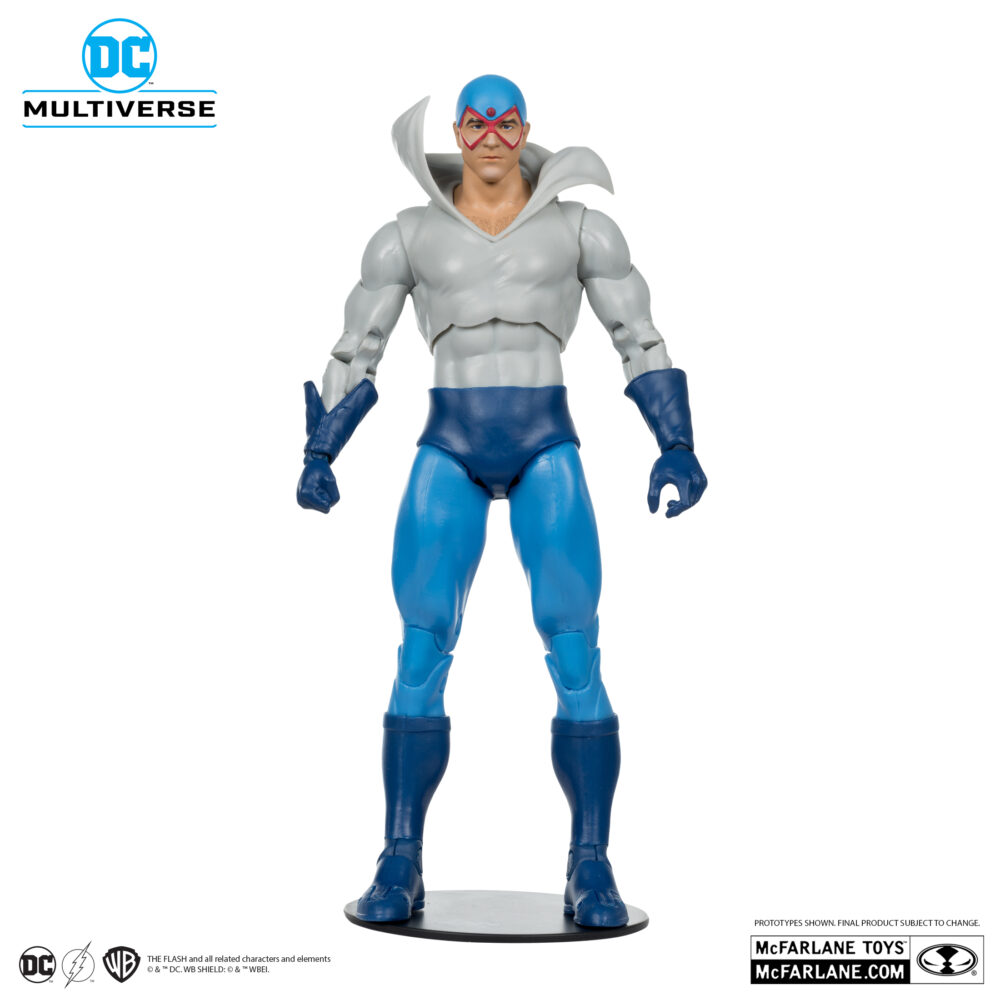 Max mercury the flash gold label dc multiverse.  max mercury se impregnó del poder de la fuerza de la velocidad como miembro de la caballería de los estados unidos en el siglo xix. Un chamán moribundo encantó a max, otorgándole una velocidad ilimitada y la capacidad de cambiar sus moléculas y atravesar objetos sólidos. Conocido a lo largo de los años como quicksilver, windrunner, whip whirlwind y el zen master of speed, max intentó desentrañar los misterios de la fuerza de la velocidad en numerosas ocasiones. Cada vez que lo intentaba, se encontraba saltando hacia adelante en el tiempo, hasta llegar al siglo xxi.