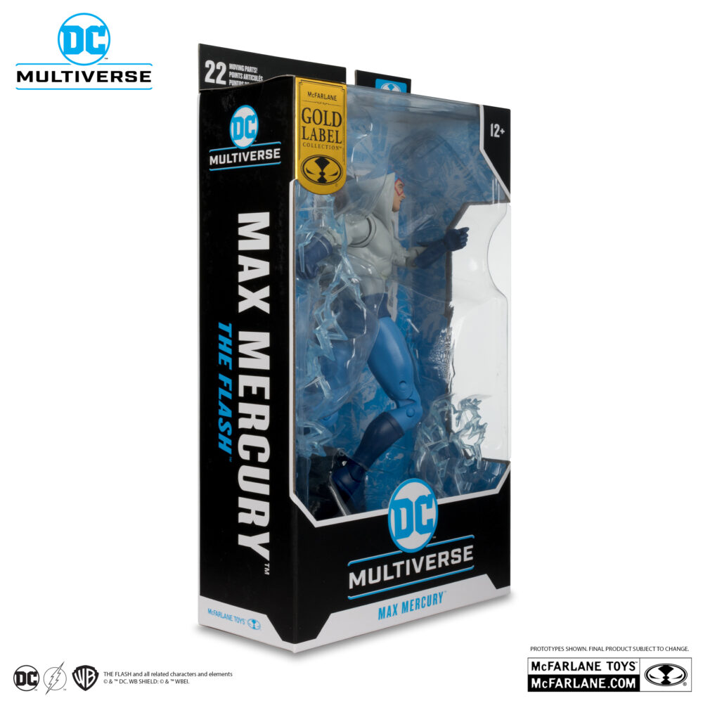 Max mercury the flash gold label dc multiverse.  max mercury se impregnó del poder de la fuerza de la velocidad como miembro de la caballería de los estados unidos en el siglo xix. Un chamán moribundo encantó a max, otorgándole una velocidad ilimitada y la capacidad de cambiar sus moléculas y atravesar objetos sólidos. Conocido a lo largo de los años como quicksilver, windrunner, whip whirlwind y el zen master of speed, max intentó desentrañar los misterios de la fuerza de la velocidad en numerosas ocasiones. Cada vez que lo intentaba, se encontraba saltando hacia adelante en el tiempo, hasta llegar al siglo xxi.