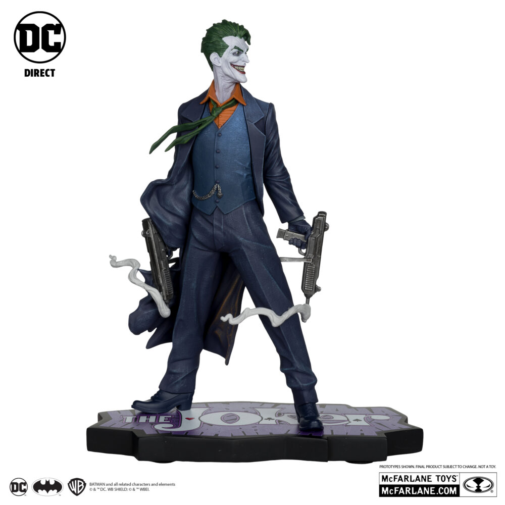 The joker purple craze: the joker by gabriele dell'otto limited edition. ¡dando vida a los cómics! La estatua «el joker, año del villano» está inspirada en la portada exclusiva del artista gabrielle dell’otto.