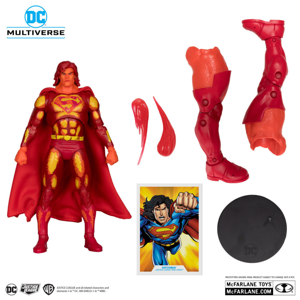 Superman justice league task force dc multiverse platinium - imagen 3