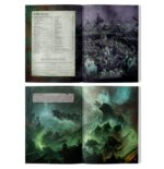 DEATH BATTLETOME: NIGHTHAUNT (INGLÉS) WARHAMMER AGE OF SIGMAR. Solo en inglés. The Nighthaunt gather across graveyards and battlefields. Ethereal horrors, they seek to visit their agonies upon the living and turn all the lands into a lifeless Necrotopia. Coalescing in dread processions, they descend upon their foes in a frenzied and incorporeal horde. Embittered and consumed by misery, they hate the living and vent their fury with ghastly talons and grave-iron blades. Surging from the lightless underworlds in their spectral masses, they will drown the realms in fear. Death Battletome: Nighthaunt is a chilling book for collectors and gamers who wish to punish the living throughout the Mortal Realms. This hardcover tome is packed with macabre artwork, hair-raising background material about the tortured souls, epic photography, and the rules you'll need to enact the will of Nagash. You’ll find warscrolls, Regiments and Armies of Renown, Path to Glory and Anvil of Apotheosis rules, plus a self-contained Spearhead section to help you play tight, tactical games with your collection. This book will guide you through your campaigns of terror, no matter how you like to collect, paint, and play with your Nighthaunt.