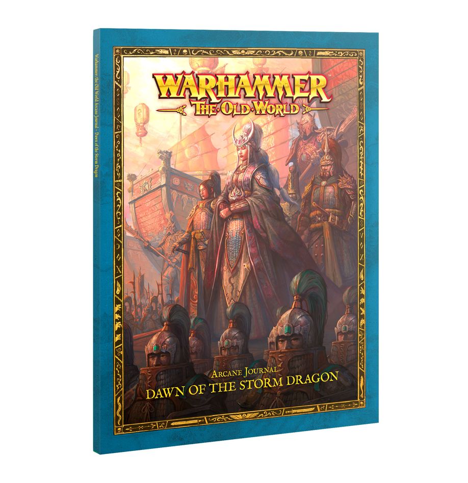 Arcanr journal: dawn of the strorm dragon (inglés) warhammer the old world. Solo en inglés. After years of invasions and warfare, the barony of westerland stands upon the brink of destruction, its northern reaches overrun by the forces of chaos. The warriors of marienburg discover an unexpected ally when a grand fleet of cathayan junks arrives in the manaansport sea, heralding the arrival of miao ying, the storm dragon. This supplement explores the armies of grand cathay even more deeply, and includes additional rules to help you get the most out of them in your games of warhammer: the old world. It includes expanded lore, delving into the relationships the nation of grand cathay has with the inhabitants of the old world and the events that led to the sailing of the jade fleet. There are rules for allying your armies of grand cathay with the empire of man, additional terrain rules, a guide to multiplayer battles, and a series of linked scenarios to play. There are also additional magic items for your armies of grand cathay, including weapons, armour, talismans, and more.