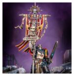 CRUSADE ANCIENT WARHAMMER 40000. Los Ancianos Cruzados, encargados de portar los iconos y estandartes sagrados en la batalla, son condecorados guerreros veteranos con una resolución y determinación excepcionales. Exhiben los tapices que representan las victorias de la cruzada y la gloria del Dios Emperador, e inspiran a sus camaradas a esgrimir su odio como arma contra los enemigos del Imperium. Con este kit multicomponente de plástico puedes montar un Anciano Cruzado, un guerrero veterano encargado de portar el estandarte de batalla de tu ejército de Templarios Negros de Warhammer 40,000. El Anciano Cruzado es un experto en combate que inspira a sus hermanos a luchar con redoblada determinación mientras destroza a sus enemigos con poderosos golpes de su espada de energía artesanal. Puedes elegir entre dos iconos decorativos: uno con un cráneo orko, inspirado en la Cruzada de Armageddon, y otro con un escudo en blanco para que pintes tu propia heráldica. El kit contiene 16 piezas de plástico y 1 peana redonda Citadel de 40 mm. La miniatura se proporciona sin montar ni pintar. Recomendamos usar pegamento para plástico Citadel y pinturas Citadel Colour. Las miniaturas se proporcionan sin montar ni pintar. Recomendamos usar pegamento para plástico Citadel y pinturas Citadel Colour.
