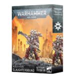 SLAUGHTERBOUND: WORLD EATERS WARHAMMER 40000. ELos Masacrejurados comparten cuerpo con el espíritu poseedor de un Devorador de Almas. Esta unión confiere al anfitrión una fuerza colosal y una rabia insaciable que los lleva a cometer carnicerías desenfrenadas. Pero contener tal poder requiere de una gran fuerza de voluntad, y la muerte de un guerrero así suele ser explosiva. Con este kit multicomponente de plástico puedes montar un Masacrejurado, un poderoso guerrero poseído por un daemon para tus ejércitos de los Devoradores de Mundos de Warhammer 40,000. Este salvaje líder añade una voraz potencia de choque a tu carga, e inspira a los guerreros cercanos a cometer actos aún más sangrientos en nombre de Khorne. Puede montarse con una de dos cabezas distintas, y con un icono de Khorne opcional alzándose sobre la misma, lo que ofrece cierto grado de personalización para esta brutal bestia poseída por un Devorador de Almas.
