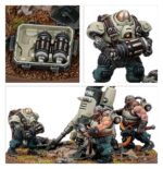 CTHONIAN EARTHSHAKERS: LEAGUES OF VOTANN WARHAMMER 40000. Los Sacudidores Cthonianos socavan las posiciones enemigas con fuego de artillería subterráneo. Algunos usan proyectiles temblor para desestabilizar los bastiones, y otros lanzan ojivas irruptoras que perforan la superficie antes de detonar en una tormenta de metralla, mientras que las cargas que inicialmente no lograron fijar su objetivo lo persiguen ahora mediante ecolocalización geomántica. Con este kit multicomponente de plástico puedes montar dos armas de asedio Sacudidores Cthonianos, junto con su dotación, para tus ejércitos de las Ligas de los Votann de Warhammer 40,000. Estas armas letales envían su munición a través del subsuelo, como un mortero invertido, detonando justo bajo la superficie o inmediatamente después de emerger. Son ideales para apoyar el avance del resto de tu fuerza y devastar al enemigo desde la distancia.