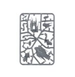 REGIMENT OF RENOWN: THE SCARLET JURY WARHAMMER AGE OF SIGMAR. Nadie escapa a la justicia de Ushoran; para asegurarse de ello, a veces hay que aliarse con toscos forasteros. Así lo cree el Gran Juez Gormayne, que recorre los reinos con sus miembros del “jurado”. Quienes comprenden la naturaleza de la aflicción de los necrófagos pueden seguirles la corriente, aprovechando la oportunidad de dirigir su frenesí en la batalla. Además, Gormayne puede mostrarse razonable, al menos parte del tiempo… Con este caja puedes montar al Jurado Escarlata, un regimiento de renombre para tus ejércitos de Ciudades de Sigmar, Altos Señores Kharadron, Esclavos de la Oscuridad, Noctánimas, Osiarcas Cosechahuesos, Necroseñores Pudrealmas, Piñohierroz, Mandamaloz, Mascatribus Ogors e Hijos de Behemat de Warhammer Age of Sigmar. También es perfecta para empezar o ampliar una colección de Cortes Comecarne de una forma más económica que comprando los kits por separado. Está dirigido por el Gran Juez Gormayne, un magistrado enajenado de la corte de Ushoran, y un Decapitador Real que ejecuta sus sentencias. El “jurado” está formado por una unidad de Guardia de la Cripta, guerreros de élite ansiosos por ejecutar sin titubear la voluntad de su señor.