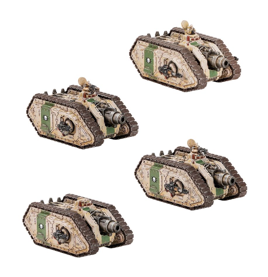 Legions imperialis: typhon heavy siege tank squadron warhammer the horus heresy. El tanque de asedio pesado typhon es una plataforma de armas móvil con una asombrosa potencia de fuego diseñada para operar el colosal cañón dreadhammer como única pieza de artillería. Se creó para satisfacer la necesidad de una máquina de guerra capaz de llegar rápidamente hasta la línea de batalla y derribar fortificaciones enteras sin tener que depender del lentísimo avance de la artillería pesada del ejército imperial. Con este kit multicomponente de plástico puedes montar cuatro typhon heavy siege tanks, vehículos especializados en destruir fortalezas para tus ejércitos de legiones astartes en partidas de legions imperialis. Su diseño, basado en el chasis del land raider, sacrifica la capacidad de transporte para dar cabida a un colosal dreadhammer cannon capaz hacer añicos cualquier cosa, desde infantería hasta columnas de blindados y estructuras enteras. El kit incluye opciones dotar a tus tanques de lascannons o heavy bolters de barquilla lateral, y las escotillas superiores pueden montarse cerradas, con un tank commander o con un artillero operando un heavy bolter o multi-melta montado en afuste exterior.