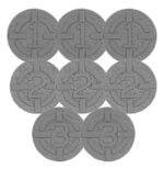 AGE OF DARKNESS MARKERS AND TOKENS THE HORUS HERESY. Durante la Herejía de Horus, los Marines Espaciales emplearon las terribles armas diseñadas para aniquilar a los enemigos de la humanidad contra sus antiguos aliados. Los campos de batalla se inundaron de energías aterradoras y hasta los guerreros más tenaces acabaron sucumbiendo a los horrores que estas desataron. Con este set de marcadores de plástico de doble cara podrás llevar fácilmente la cuenta de tus objetivos y el Tactical Status de tus unidades en partidas de Warhammer: The Horus Heresy. Encontrarás marcadores para los efectos Pinned, Suppressed, Stunned y Routed que afectan a tus unidades, con el símbolo en una cara y el modificador correspondiente en la otra. Están numerados de 0 a 3 y el set incluye dos marcadores para cada número. Están fabricados en relieve, para que puedas usarlos pintados o sin pintar. También encontrarás ocho marcadores de objetivo: tres de “1”, tres de “2” y dos de “3”. Concéntrate en la partida y deja que estos marcadores lleven la cuenta de todo lo que afecta a tus unidades clave.