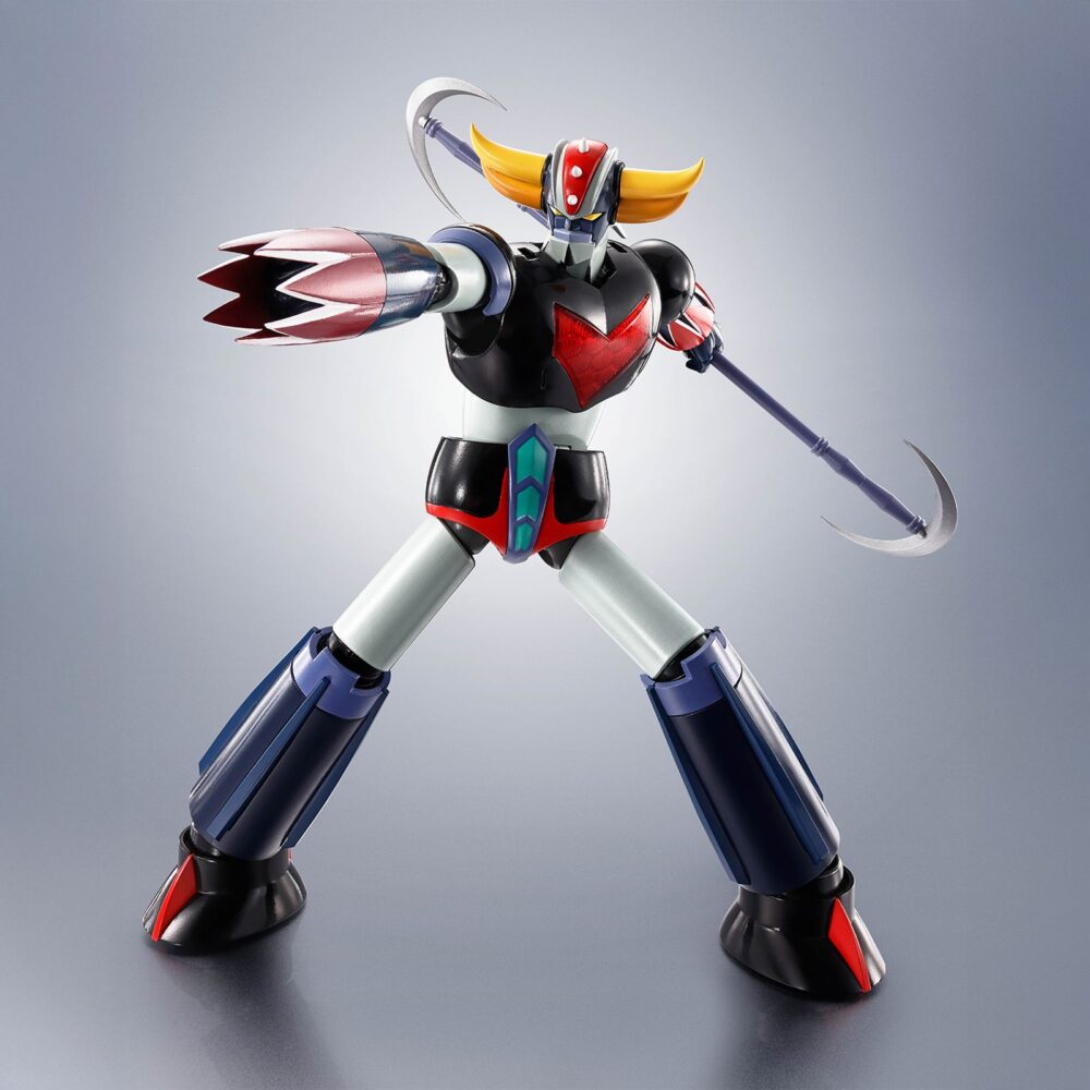 Ufo robot grendizer side super the robot spirits. Tamashii incorpora a su colección the robot spirits side super esta figura de grendizer que conmemora el 50º aniversario de la serie original "ufo robot grendizer". La figura mide aproximadamente 16 cm y cuenta con articulaciones que le permiten moverse libremente. Está equipada con 2x pares de manos intercambiables, 2x cuchilla doble (que se pueden unir) y 2x puños rotantes. Unidades limitadas.