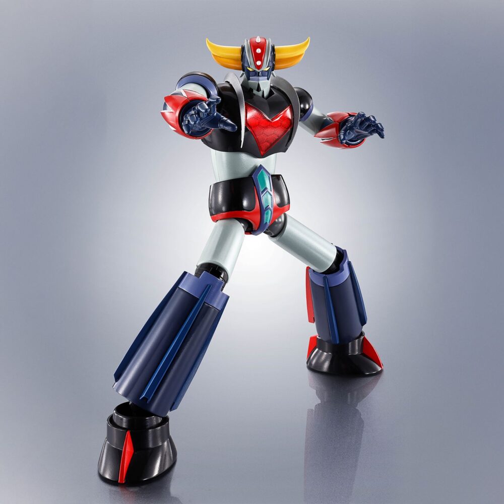 Ufo robot grendizer side super the robot spirits. Tamashii incorpora a su colección the robot spirits side super esta figura de grendizer que conmemora el 50º aniversario de la serie original "ufo robot grendizer". La figura mide aproximadamente 16 cm y cuenta con articulaciones que le permiten moverse libremente. Está equipada con 2x pares de manos intercambiables, 2x cuchilla doble (que se pueden unir) y 2x puños rotantes. Unidades limitadas.