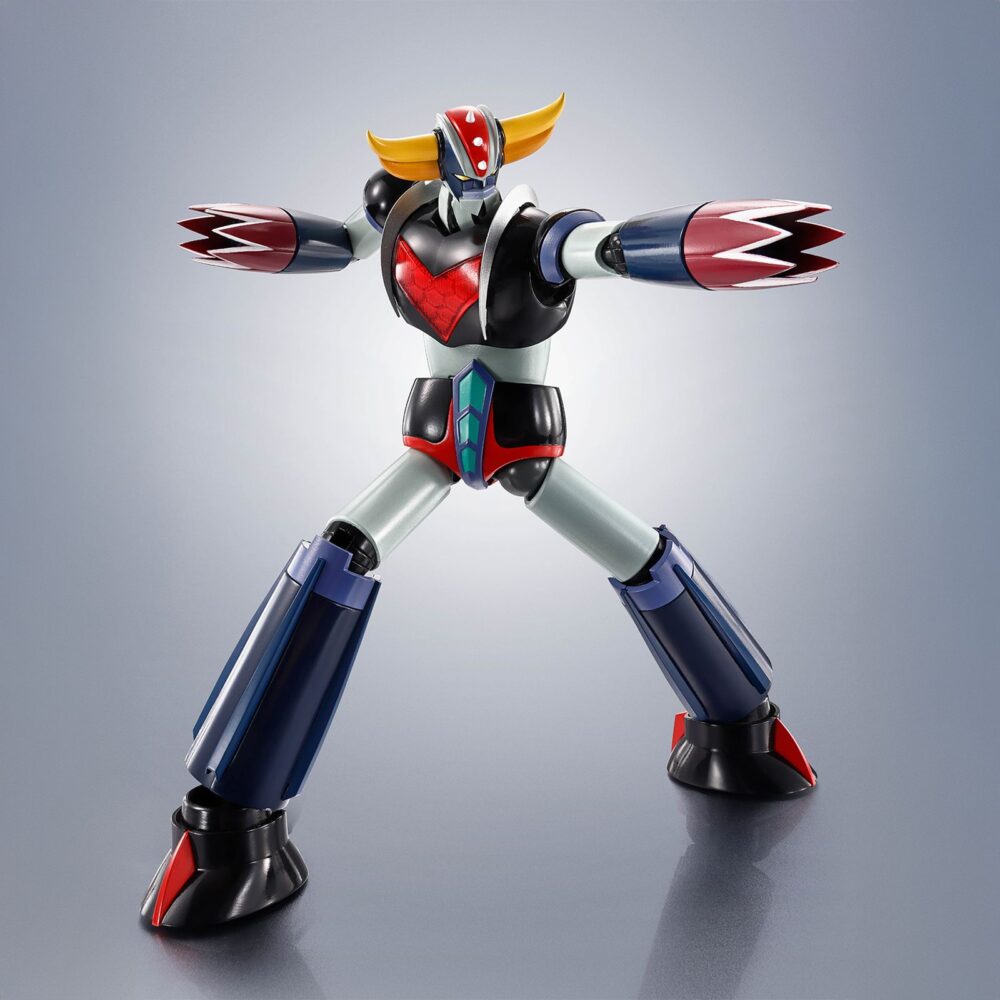 Ufo robot grendizer side super the robot spirits. Tamashii incorpora a su colección the robot spirits side super esta figura de grendizer que conmemora el 50º aniversario de la serie original "ufo robot grendizer". La figura mide aproximadamente 16 cm y cuenta con articulaciones que le permiten moverse libremente. Está equipada con 2x pares de manos intercambiables, 2x cuchilla doble (que se pueden unir) y 2x puños rotantes. Unidades limitadas.
