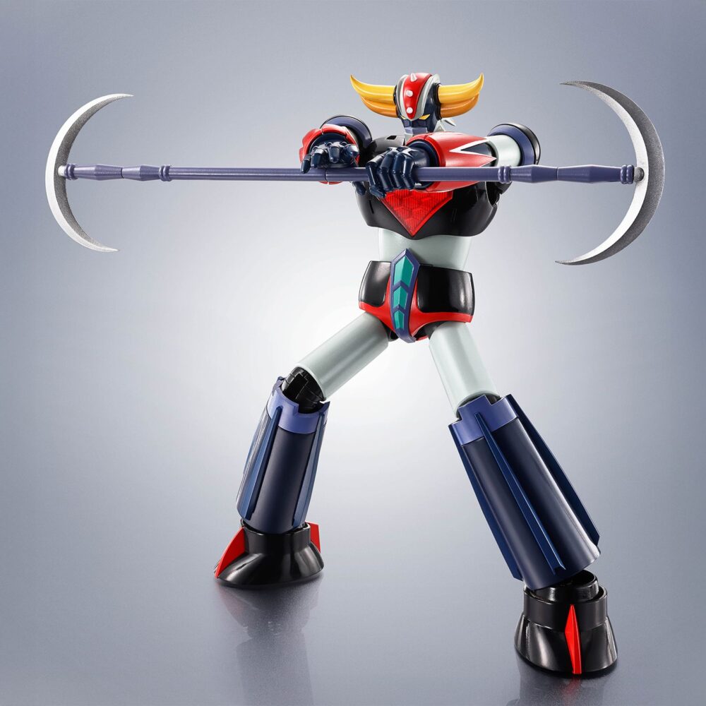Ufo robot grendizer side super the robot spirits. Tamashii incorpora a su colección the robot spirits side super esta figura de grendizer que conmemora el 50º aniversario de la serie original "ufo robot grendizer". La figura mide aproximadamente 16 cm y cuenta con articulaciones que le permiten moverse libremente. Está equipada con 2x pares de manos intercambiables, 2x cuchilla doble (que se pueden unir) y 2x puños rotantes. Unidades limitadas.