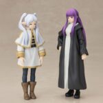 FRIEREN FRIEREN BEYOND JOURNEY'S END S.H. FIGUARTS RE-RUN. Tamashii introduce en su línea S.H.Figuarts la figura de Frieren, la hechicera elfa de la serie "Frieren: Beyond Journey's End" ("Frieren: Más allá del final del viaje" en España). Mide 12 cm (14 cm con efectos) y está diseñada con materiales blandos en capa y falda para facilitar poses dinámicas. Incluye 3x expresiones faciales, 2x pares de manos alternativas, 1x bastón, 1x set de efectos mágicos, 1x set de pedestal para los efectos y 1x par de coletas de repuesto. Fabricada en PVC y ABS. UNIDADES LIMITADAS.