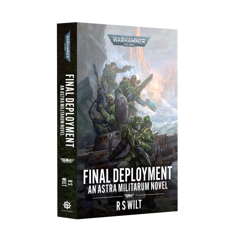 Final deployment (paperbook) (inglés) warhammer. Solo en inglés. An astra militarum novel physically and psychologically conditioned from childhood under the most horrific conditions imaginable, the tempestus scions are the imperium’s deadliest human soldiers – fearsome killers expected to follow their orders ruthlessly and without question. Read it because tempestor traxel, star of the short story, eradicant, returns to face off against an army of traitors and his own damaged consciousness. Can he overcome the toll that a lifetime of war has taken on his mind and fulfil his duty to the god-emperor?