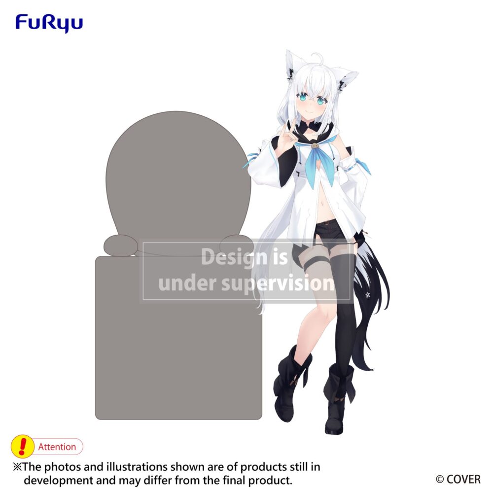 Shirakami fubuki hololive production hikkake. Furyu suma a la colección hikkake la figura de shirakami fubuki basada en la influencer virtual de "hololive production". Mide aproximadamente 10 cm de alto y está fabricada en atbc-pvc y abs.