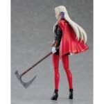 EDELGARD VON HRESVELG FIRE EMBLEM: THREE HOUSES FIGMA. Good Smile Company vuelve a incorporar a su colección Figma la figura de Edelgard Von Hresvelg, la princesa protagonista del videojuego "Fire Emblem: Three Houses". Mide aproximadamente 14,5 cm de altura e incluye 2x placas faciales (sonriente y gritando), 2x hachas (asesina y Aymr) y otras piezas intercambiables para recrear diferentes poses. Como parte de la colección cuenta con una base hexagonal semitransparente con el logotipo de Figma para facilitar su exposición.