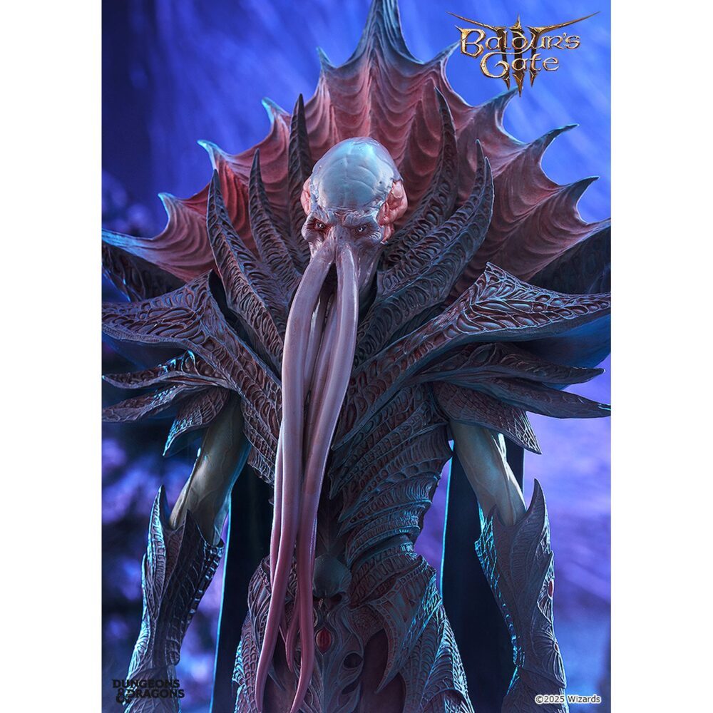 The emperor baldur´s gate iii pop up parade sp. Good smile company presenta la figura de el emperador, el enigmatico personaje del videojuego "baldur's gate iii". Forma parte de la colección pop up parade special, por lo que cuenta con un nivel de detalle superior en cuanto a esculpido y pintado. Tiene una altura aproximada de 22 cm e incluye una base circular transparente para su exposición.