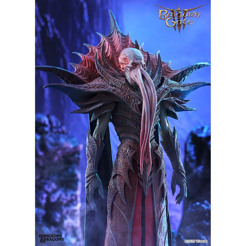 The emperor baldur´s gate iii pop up parade sp. Good smile company presenta la figura de el emperador, el enigmatico personaje del videojuego "baldur's gate iii". Forma parte de la colección pop up parade special, por lo que cuenta con un nivel de detalle superior en cuanto a esculpido y pintado. Tiene una altura aproximada de 22 cm e incluye una base circular transparente para su exposición.