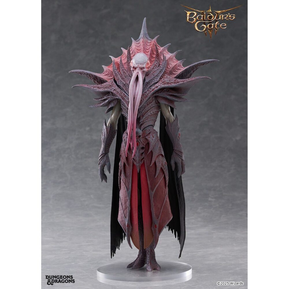 The emperor baldur´s gate iii pop up parade sp. Good smile company presenta la figura de el emperador, el enigmatico personaje del videojuego "baldur's gate iii". Forma parte de la colección pop up parade special, por lo que cuenta con un nivel de detalle superior en cuanto a esculpido y pintado. Tiene una altura aproximada de 22 cm e incluye una base circular transparente para su exposición.