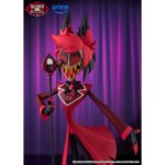 ALASTOR HAZBIN HOTEL PVC POP UP PARADE. Good Smile lanza, dentro de su línea Pop Up Parade, la figura del demonio radiofónico Alastor, uno de los protagonistas de la serie animada "Hazbin Hotel". Mide aproximadamente 18 cm de alto e incluye una base circular transparente para su exposición.
