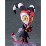 BLITZO HELLUVA BOSS HAZBIN HOTEL NENDOROID. Good Smile suma a su línea Nendoroid la figura de Blitzo Buckzo, el jefe protagonista de la seria animada "Helluva Boss". Esta figura articulada mide aproximadamente 13 cm e incluye 3x placas faciales intercambiables (sonrisa, risa arrogante y alegre), 1x arma, 1x smartphone, 1x grimorio de Stolas y otras partes opcionales. Cuenta con soporte y base cuadrada transparente para su exposición.
