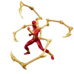 MARY JANE WATSON (IRON SPIDER) MARVEL LEGENDS MAGIC: THE GATHERING. Hasbro añade a su colección Marvel Legends esta figura de Mary Jane Watson con el traje de Iron Spider, basada en el personaje de los comics de Marvel. Con más de 20 puntos de articulación y una altura de 15 cm, cuenta con diferentes accesorios: 1x cabeza alternativa con máscara, 2x manos lanzando telarañas y 4x patas móviles del traje Iron Spider. Al tratarse de una colaboración entre Hasbro y Wizards of the Coast se incluye la carta metalizada exclusiva "Iron Spider, Stark Upgrade" para el juego de cartas coleccionables Magic: The Gathering. Se presenta en una caja ilustrada con ventana. UNIDADES LIMITADAS.