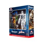 AGENT ANTI-VENOM MARVEL LEGENDS MAGIC: THE GATHERING. Hasbro incorpora a su colección Marvel Legends esta la figura de Agent Anti-Venom, inspirada en el personaje de los comics de Marvel. Con más de 20 puntos de articulación y una altura de 15 cm, cuenta con diferentes accesorios: 4x manos intercambiables, 2x efectos de disparo, 2x efectos de humo, 1x pieza de 4 zarzillos acoplable en la espalda y 5x armas de fuego. Al tratarse de una colaboración entre Hasbro y Wizards of the Coast se incluye la carta metalizada exclusiva "Anti-Venom, Horrifying Healer" para el juego de cartas coleccionables Magic: The Gathering. Se presenta en una caja ilustrada con ventana. UNIDADES LIMITADAS.