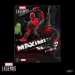 DEADPOOL MAXIMUM SERIES MARVEL LEGENDS. Hasbro introduce en la línea Marvel Legends Maximum Series la figura deluxe de Deadpool, inspirada en el personaje de Marvel. Esta figura articulada de 15 cm cuenta con más de 30 puntos de articulación y diversos accesorios: 1x cabeza alternativa, 8x manos intercambiables, 2x espadas, 1x cuchillo, 1x lanzador, 3x efectos de combate, 1x cartucho de dinamita, 1x chimichanga y 5x armas de fuego. También incluye una figura complementaria de Doop con base transparente. Se presenta en una caja ilustrada con ventana. UNIDADES LIMITADAS.