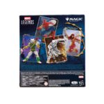 MAN-WOLF MARVEL LEGENDS MAGIC: THE GATHERING. Hasbro incorpora a su colección Marvel Legends esta figura de Man-Wolf con daños de batalla, inspirada en el personaje de los comics de Marvel. Con más de 20 puntos de articulación y una altura de 15 cm, cuenta con diferentes accesorios: 2x manos intercambiables, 1x espada sagrada de Stargod, 1x arco, 1x flecha y 1x carcaj. Al tratarse de una colaboración entre Hasbro y Wizards of the Coast se incluye la carta de doble cara metalizada exclusiva "Colonel John Jameson / Man-Wolf" para el juego de cartas coleccionables Magic: The Gathering. Se presenta en una caja ilustrada con ventana. UNIDADES LIMITADAS.