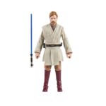 OBI-WAN KENOBI BLACK SERIES STAR WARS REVENGE OF THE SITH. Hasbro presenta dentro de la colección The Black Series la figura de Obi-Wan Kenobi, basada en su papel en "Star Wars: Revenge of the Sith" ("Star Wars: La venganza de los Sith" en España). Mide 15 cm y cuenta con múltiples puntos de articulación para recrear escenas de acción. Incluye su icónico sable de luz como accesorio. El diseño fotorrealista aporta gran fidelidad al personaje. Se presenta en una caja con ventana. UNIDADES LIMITADAS.