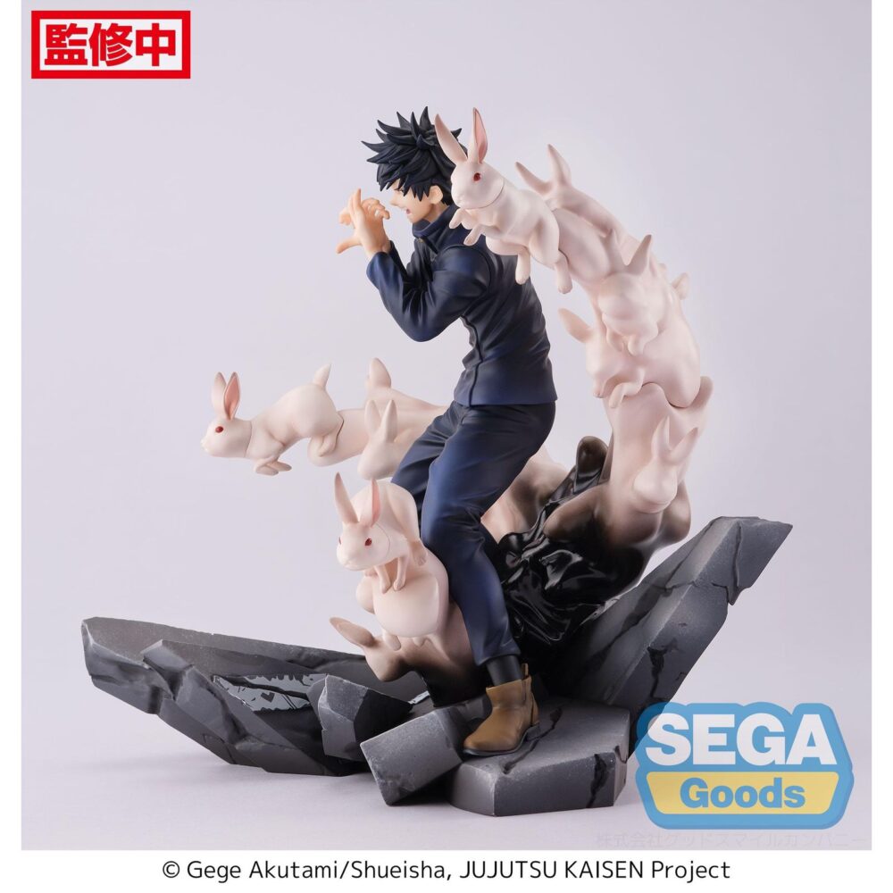 Toji fushiguro encounter jujutsu kaisen figurizm. Sega vuelve a introducir en su colección figurizmα la versión encounter de la figura de megumi fushiguro.  está basada en su aspecto en el anime "jujutsu kaisen". Mide aproximadamente 20 cm y está fabricada en pvc. Representa al personaje en pleno combate. Ideal para exponerla junto a toji fushiguro encounter jujutsu kaisen figurizm (se venden por separado).