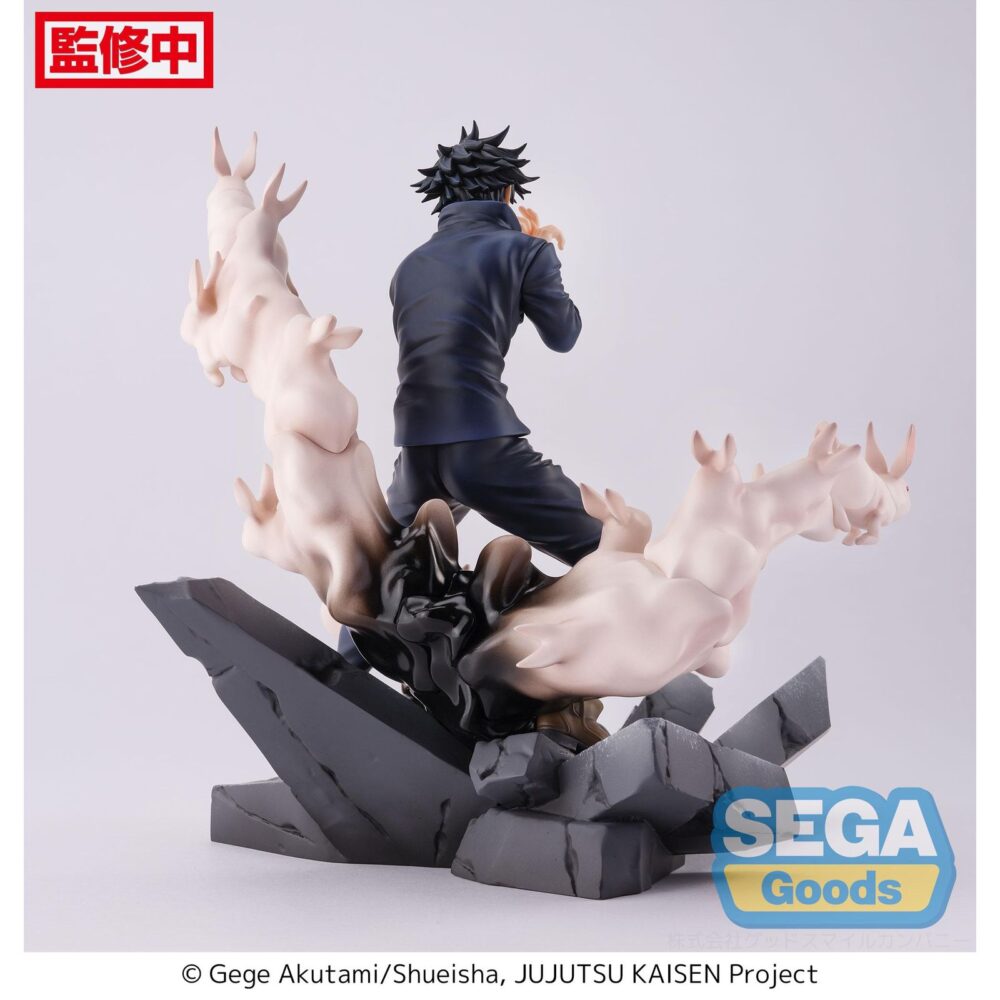 Toji fushiguro encounter jujutsu kaisen figurizm. Sega vuelve a introducir en su colección figurizmα la versión encounter de la figura de megumi fushiguro.  está basada en su aspecto en el anime "jujutsu kaisen". Mide aproximadamente 20 cm y está fabricada en pvc. Representa al personaje en pleno combate. Ideal para exponerla junto a toji fushiguro encounter jujutsu kaisen figurizm (se venden por separado).