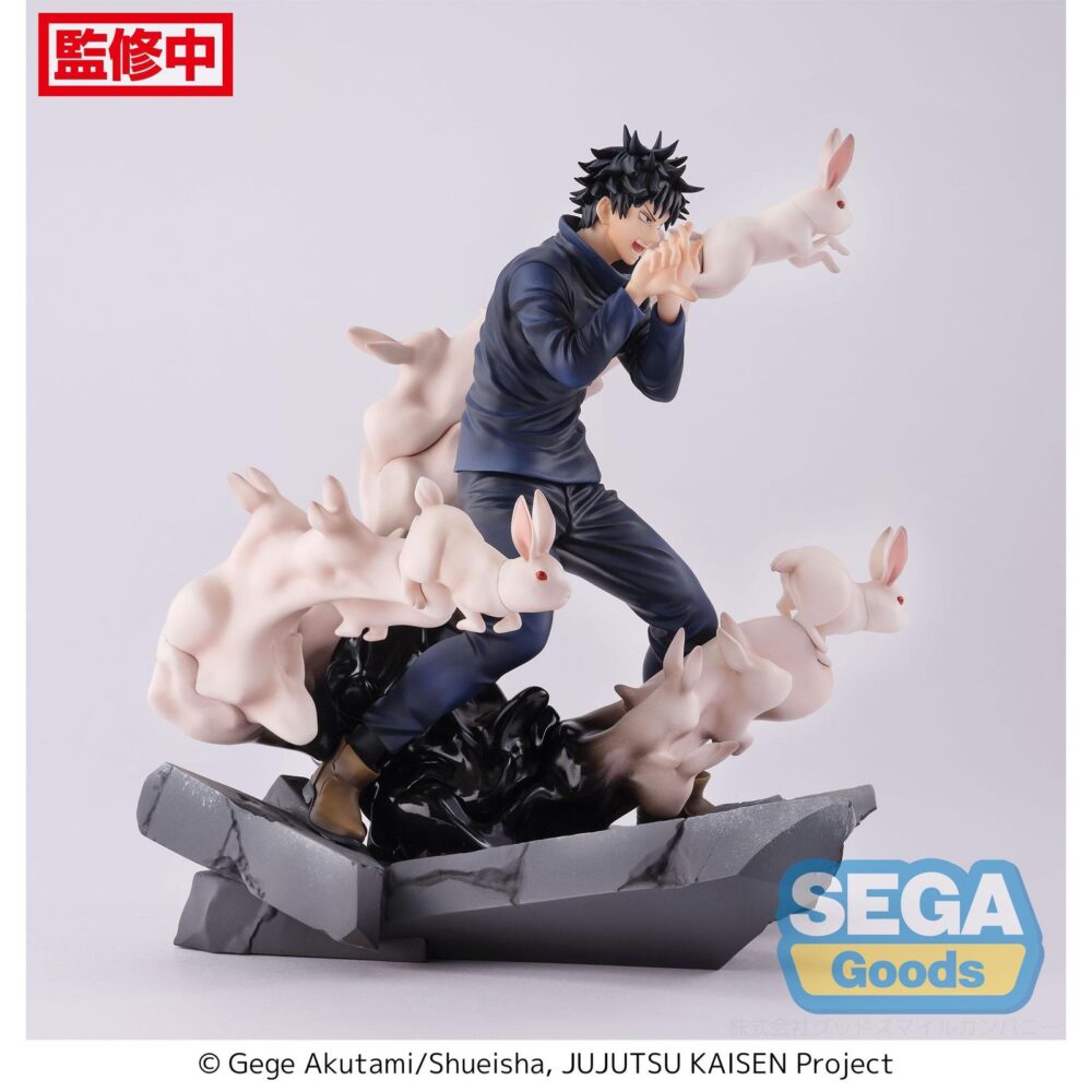 Toji fushiguro encounter jujutsu kaisen figurizm. Sega vuelve a introducir en su colección figurizmα la versión encounter de la figura de megumi fushiguro.  está basada en su aspecto en el anime "jujutsu kaisen". Mide aproximadamente 20 cm y está fabricada en pvc. Representa al personaje en pleno combate. Ideal para exponerla junto a toji fushiguro encounter jujutsu kaisen figurizm (se venden por separado).