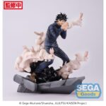 TOJI FUSHIGURO ENCOUNTER JUJUTSU KAISEN FIGURIZM. Sega vuelve a introducir en su colección Figurizmα la versión Encounter de la figura de Megumi Fushiguro. Está basada en su aspecto en el anime "Jujutsu Kaisen". Mide aproximadamente 20 cm y está fabricada en PVC. Representa al personaje en pleno combate. Ideal para exponerla junto a TOJI FUSHIGURO ENCOUNTER JUJUTSU KAISEN FIGURIZM (se venden por separado).