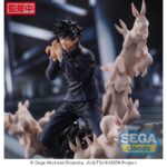 TOJI FUSHIGURO ENCOUNTER JUJUTSU KAISEN FIGURIZM. Sega vuelve a introducir en su colección Figurizmα la versión Encounter de la figura de Megumi Fushiguro. Está basada en su aspecto en el anime "Jujutsu Kaisen". Mide aproximadamente 20 cm y está fabricada en PVC. Representa al personaje en pleno combate. Ideal para exponerla junto a TOJI FUSHIGURO ENCOUNTER JUJUTSU KAISEN FIGURIZM (se venden por separado).